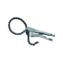 Irwin® Vise-Grip® 27ZR Locking Chain Clamp, 18 in Nominal Capacity, 9 in Jaw, Heat Treated Alloy Steel Jaw